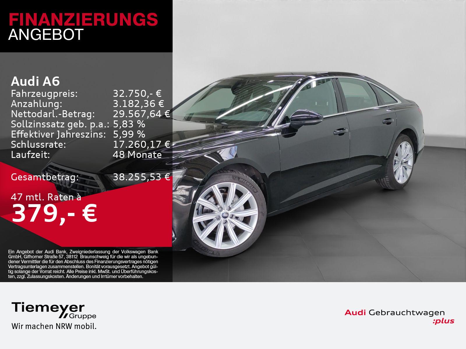 Audi A6 40 TDI Q SPORT LM19 LEDER eSITZE MEMORY R-CAM