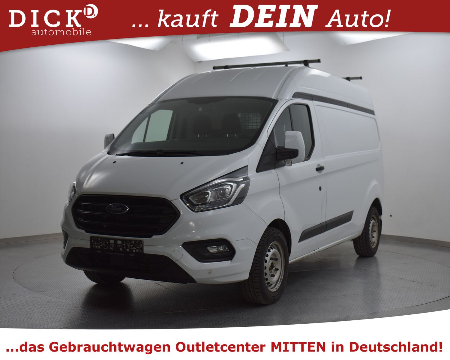 Fahrzeugabbildung Ford Transit Cust 2.0d 320 L2H2>3SI+KLIMA+PDC+AHK+TEM