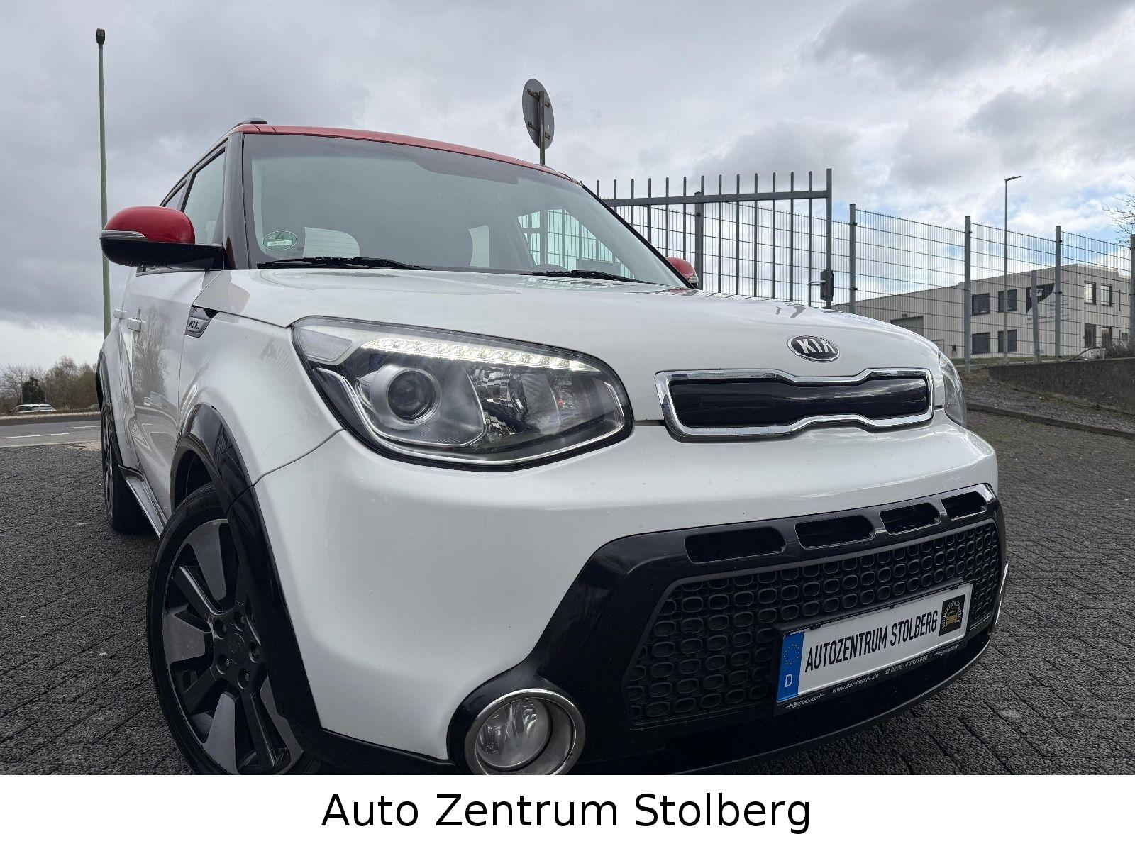 Kia Soul 1.6D Weiß/Rot Navi/Kamera/Infinity/AHK