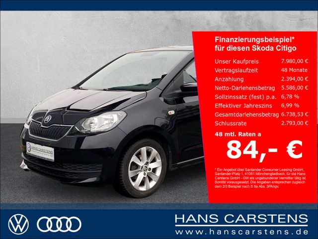 Skoda Citigo 1.0 Clever Navi Klima Berganfahrass.