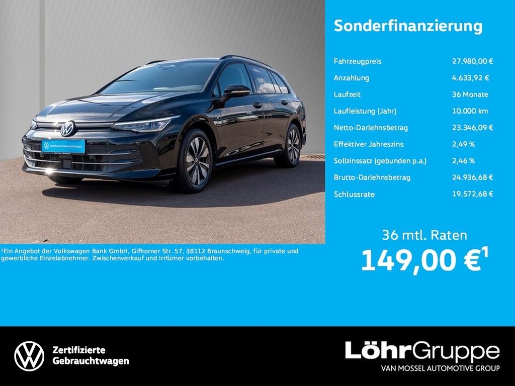 Volkswagen Golf Variant 1.5 eTSI DSG Goal AHK Area-View foto 1