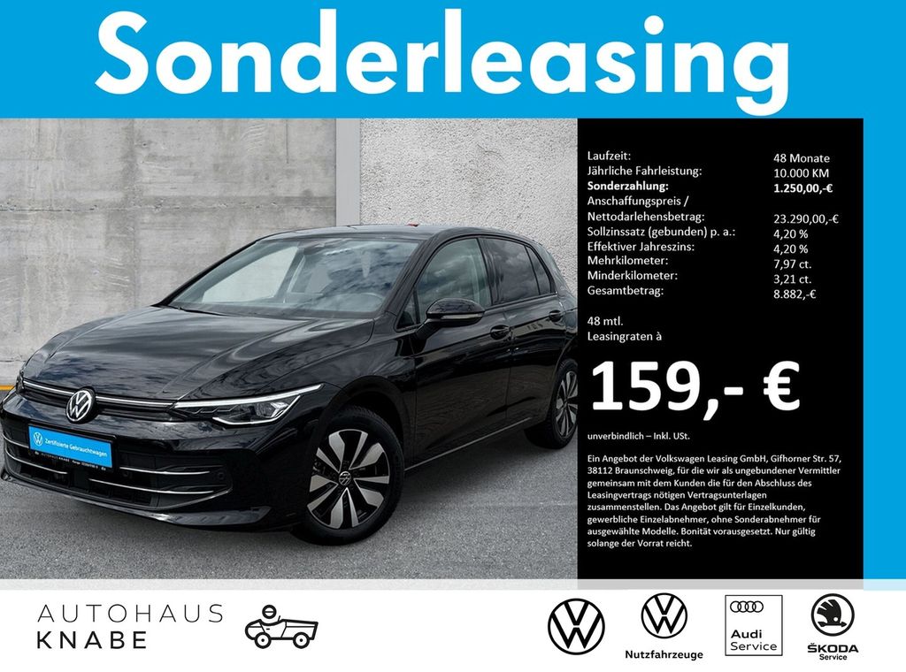 Volkswagen Golf VIII 1.5 TSI Goal LED+ NAVI SHZ AHK