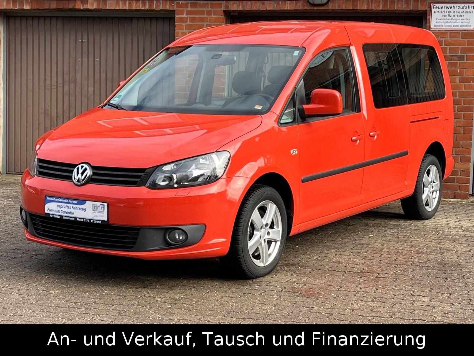 Volkswagen Caddy Maxi 7-Sitze Klima,DSG,SHZ,Zahnrie+TÜV NEU