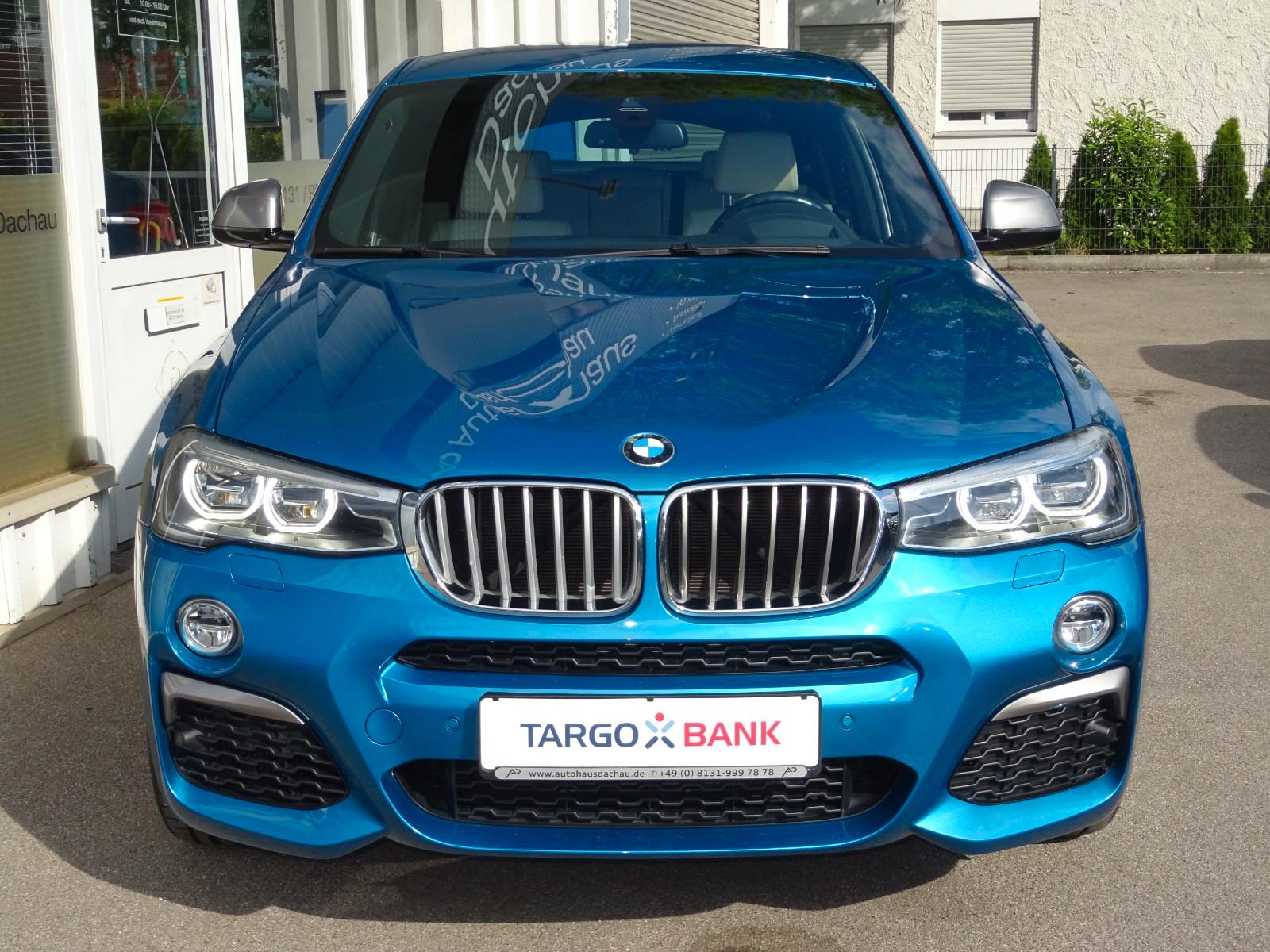 BMW X4 M40i Navi Leder Ad LED Mem Keyl Kamera Standh