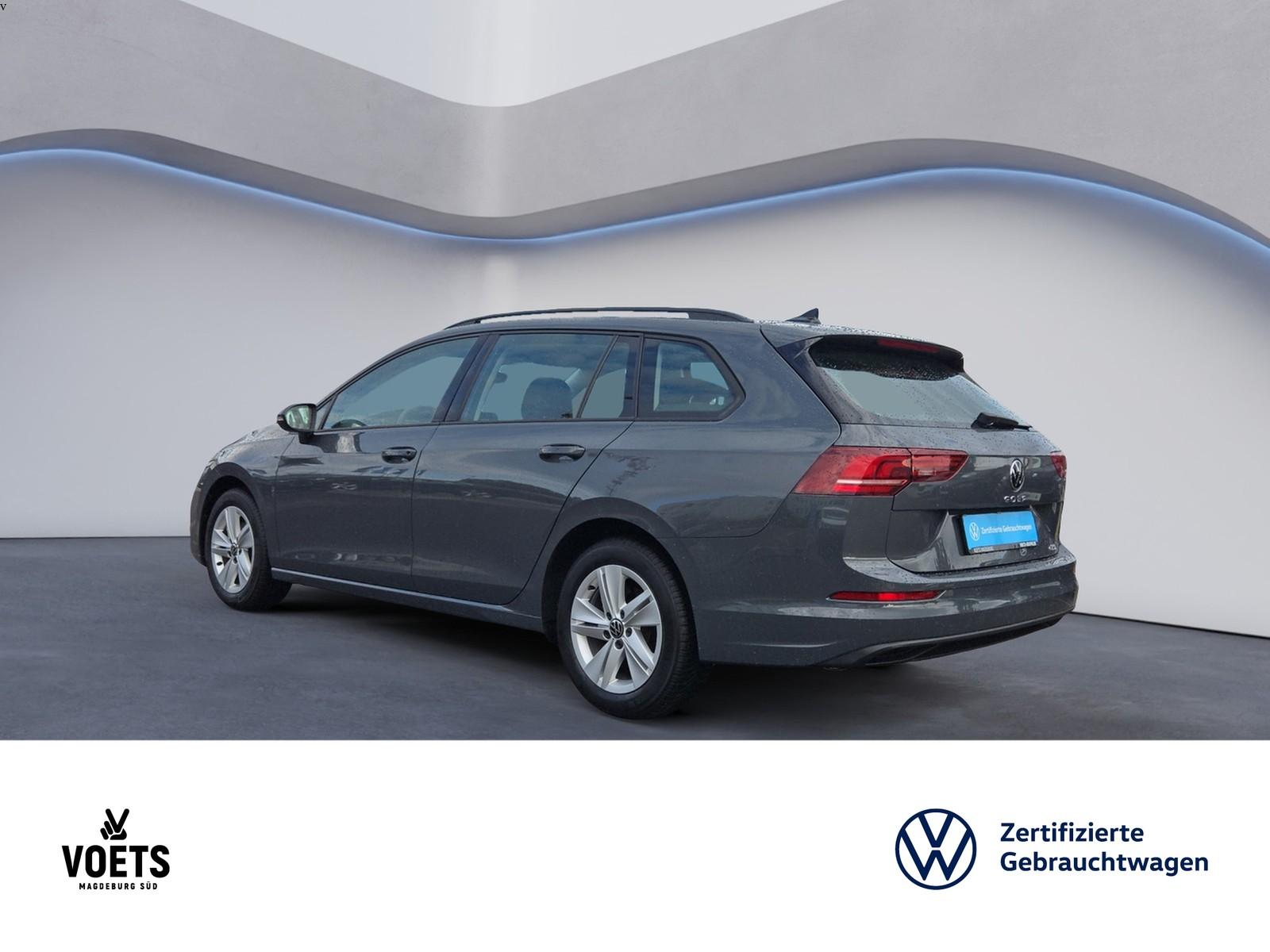 Volkswagen Golf VIII VARIANT LIFE 1.5 eTSI DSG LED+NAVI+AHK, миниатюра 4