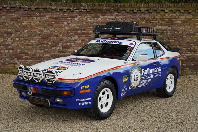 Porsche 944 "Rothmans-Dakar" A comprehensively modified