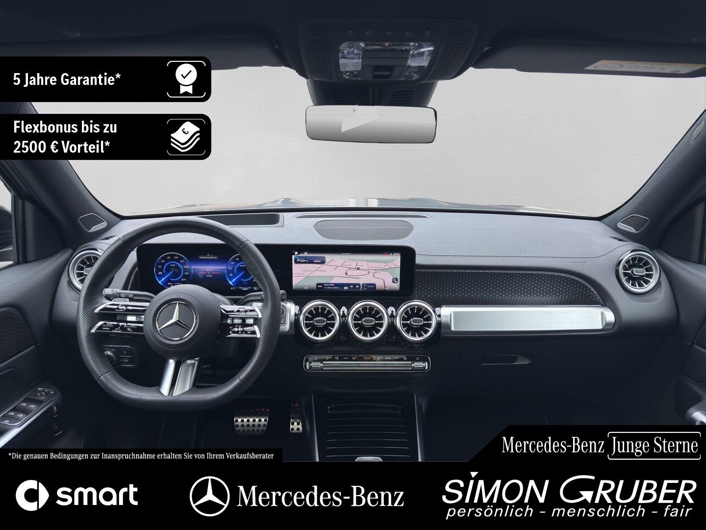 Fahrzeugabbildung Mercedes-Benz EQB 350 4M AMG Pano HUD Burm 7Sitzer 360° Magno