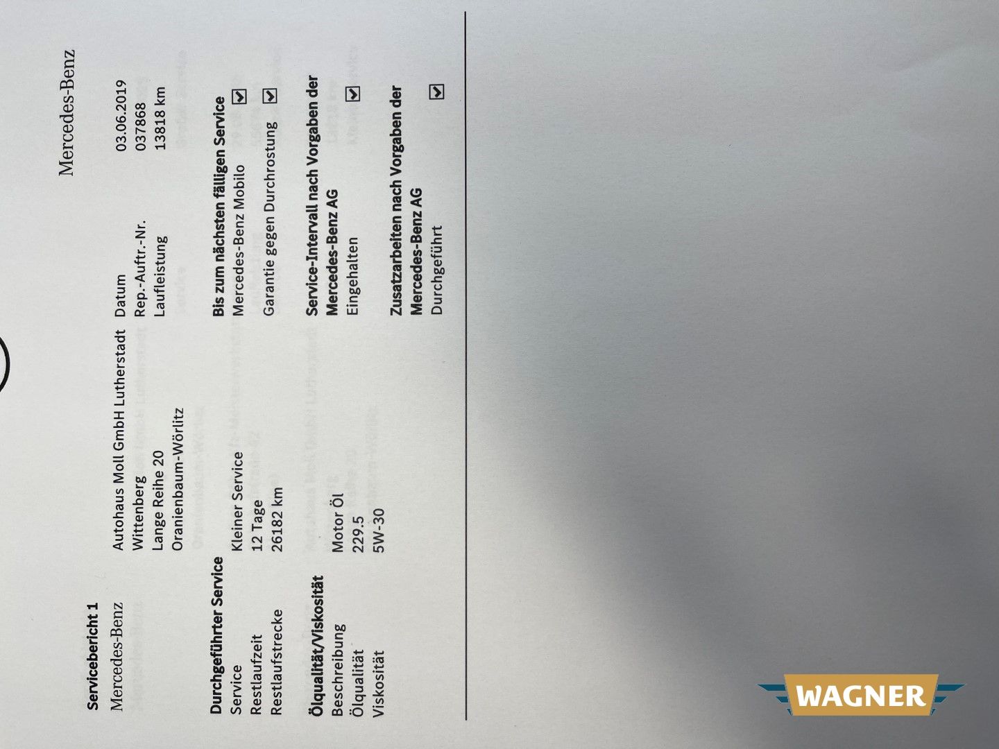 Fahrzeugabbildung Mercedes-Benz Vito Kasten 109 CDI  Klima