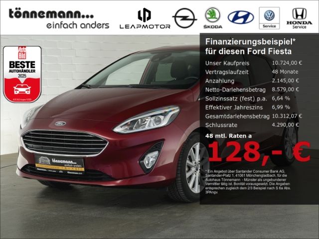 Fiesta TITANIUM+SITZ-/LENKRADHEIZUNG+PARKPILOT H
