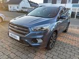 Ford Kuga ST-Line+Teilleder-Alcantara+Kamera+Temp+Nav - Ford Kuga mit Benzin-Antrieb: Blau, Beheizbares Lenkrad