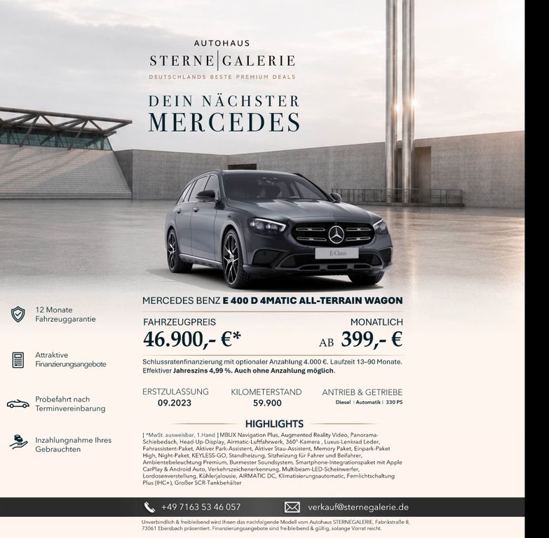 Image of Mercedes-Benz E 400
