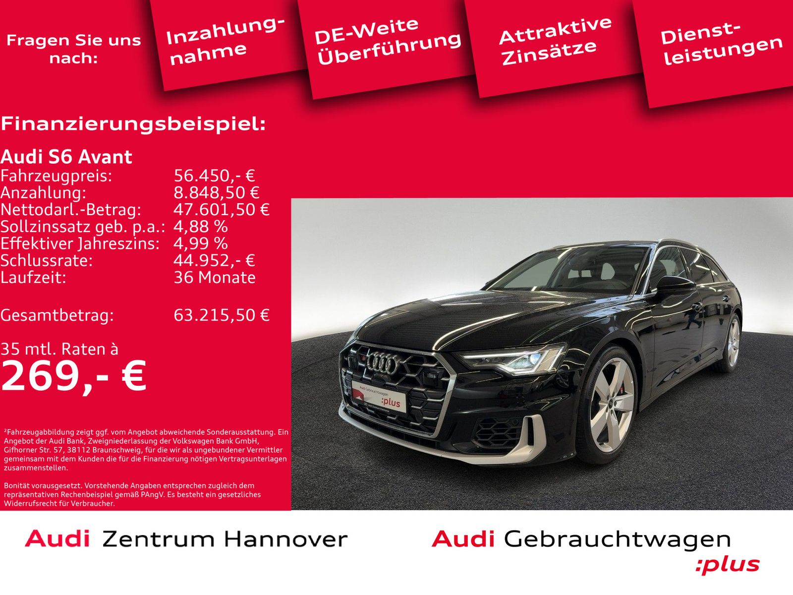 Audi S6 Avant 55 TDI Head-Up Memory Kamera ACC Navi