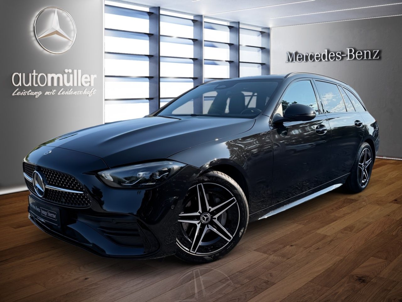 Mercedes-Benz C 180 T AMG+NIGHT+AHK+KAMERA+KEYLESS+LED+