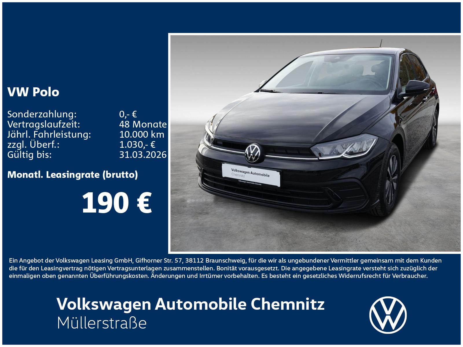 Volkswagen Polo GOAL 1,0 l 59 kW CLIMA*PDC*SHZ