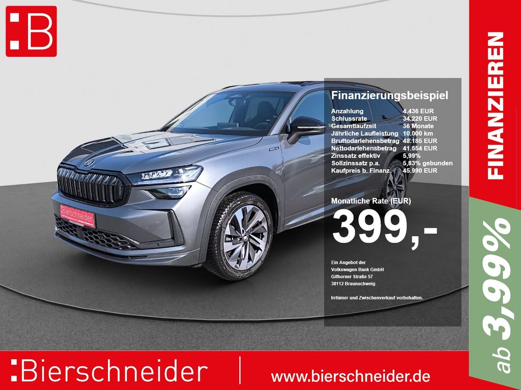 Kodiaq 2.0 TDI DSG 4x4 Sportline AHK HEAD UP RFK