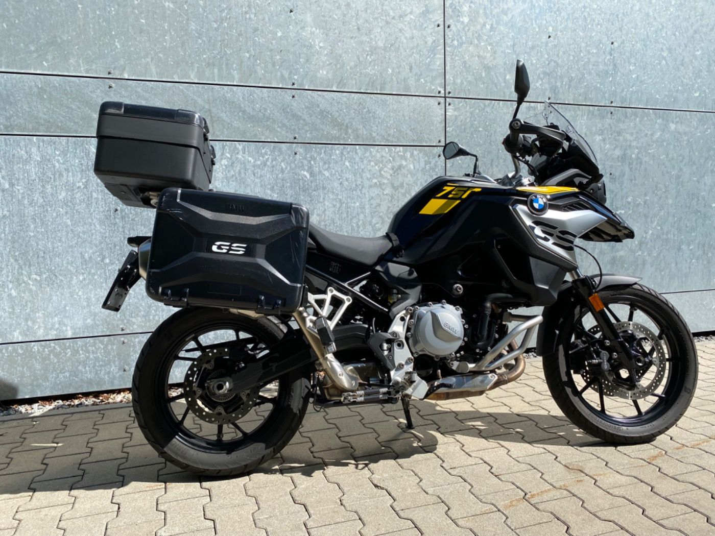 Fahrzeugabbildung BMW F 750 GS 40 Jahre Edition Topcase, Seitenkoffer