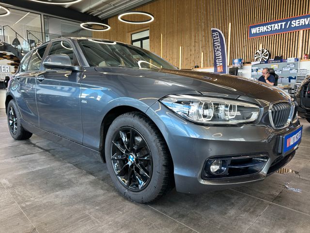 BMW 118 *Sport* Tempo*Navi*2-Hand*Scheckheft*2-Zonen