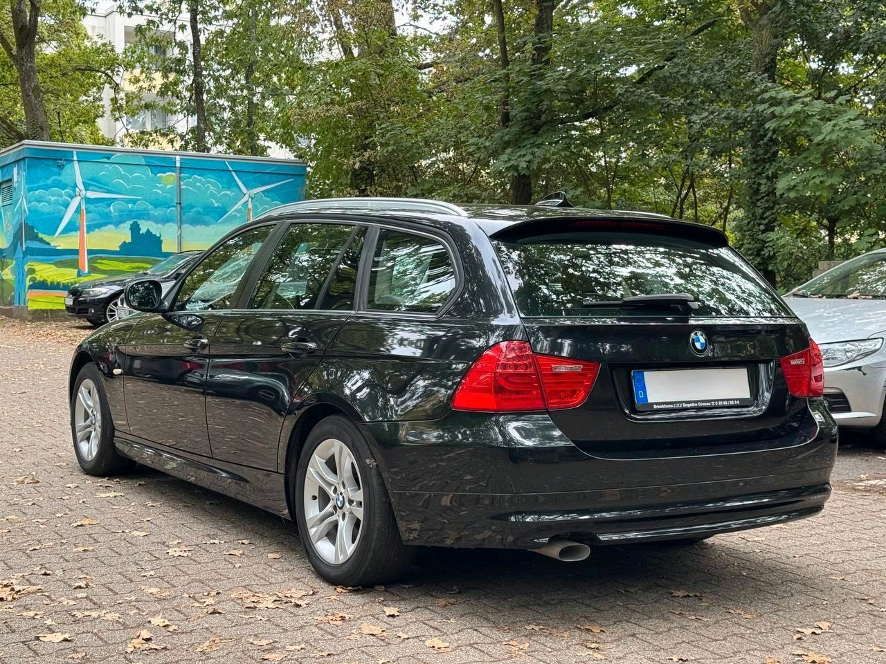 BMW 318 2012 — rear view