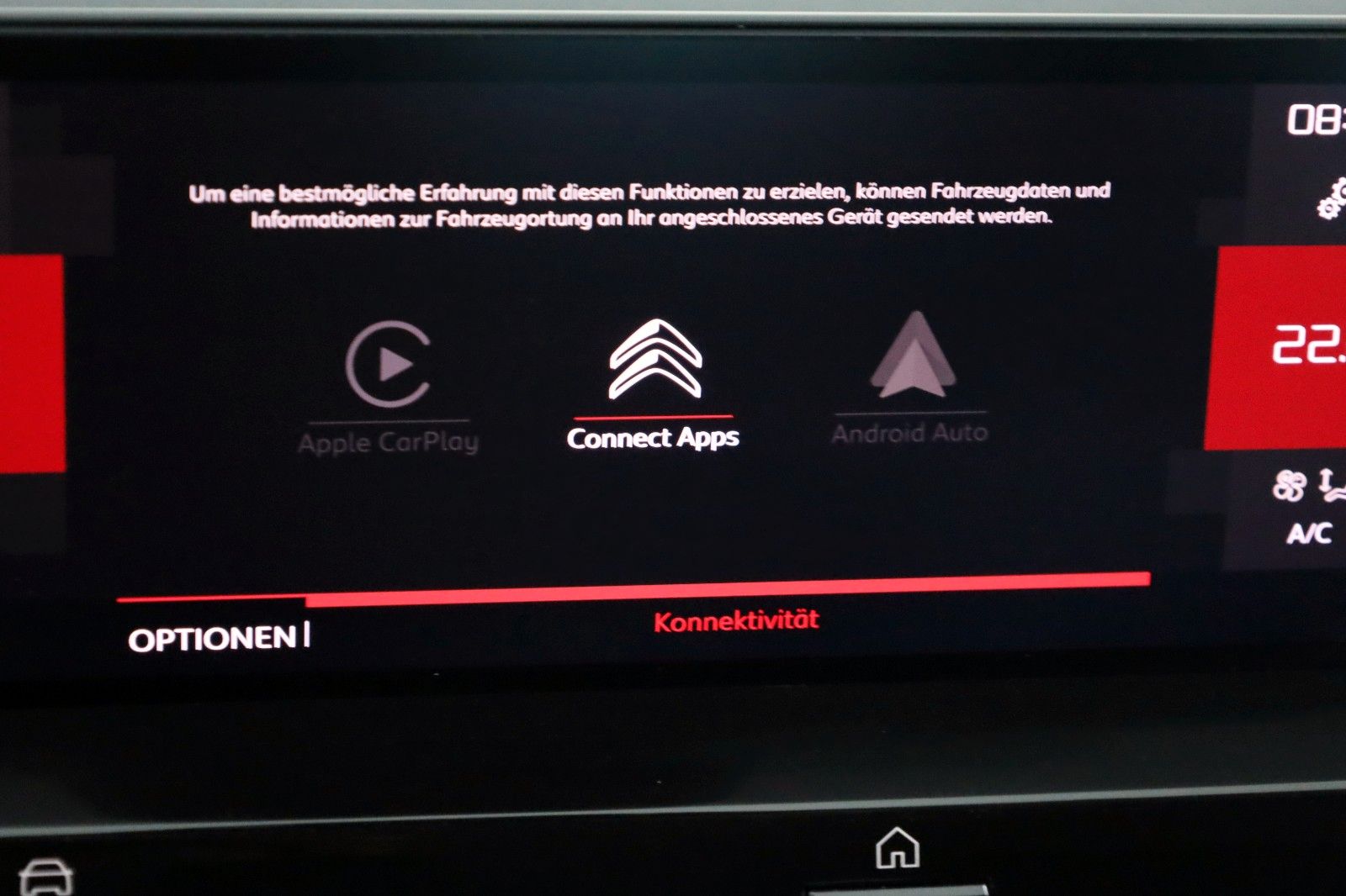 Fahrzeugabbildung Citroën C4 Lim. Feel App Connect,PDC,8 fach bereift