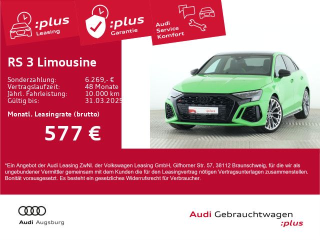 Audi RS 3 Limousine qu. PANO*MATRIX*HdUp*B&O*ACC*8fac