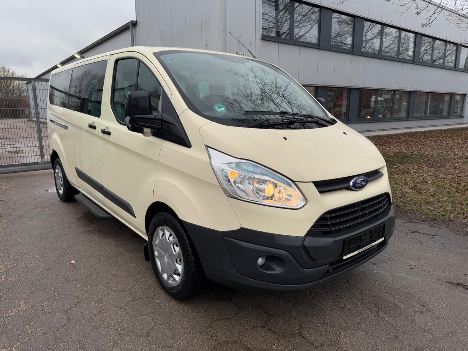 Ford Tourneo Custom-9 Sitze-Temp-Lang-2xKlima-PDC-TÜV