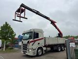 Scania R500 Baustoff /2-Seiten-Kipper/Kran Fassi 215 - Scania R 500