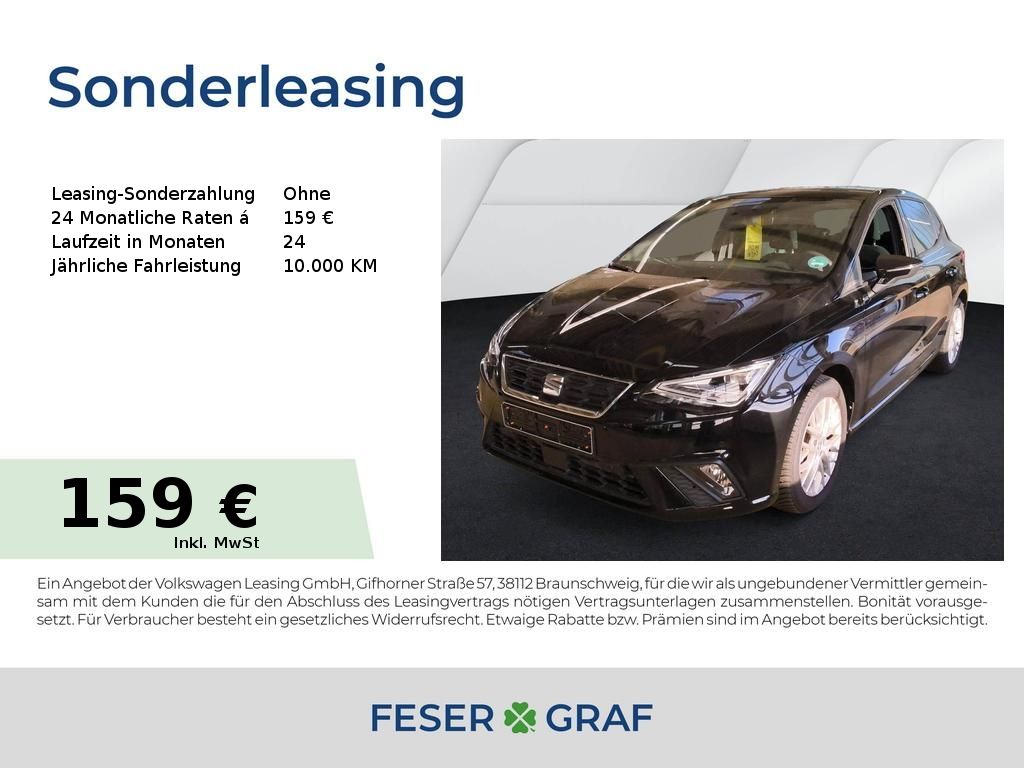 Ibiza 1.0 TSI FR DSG ACC LED Navi RüKa Sitzh 16"