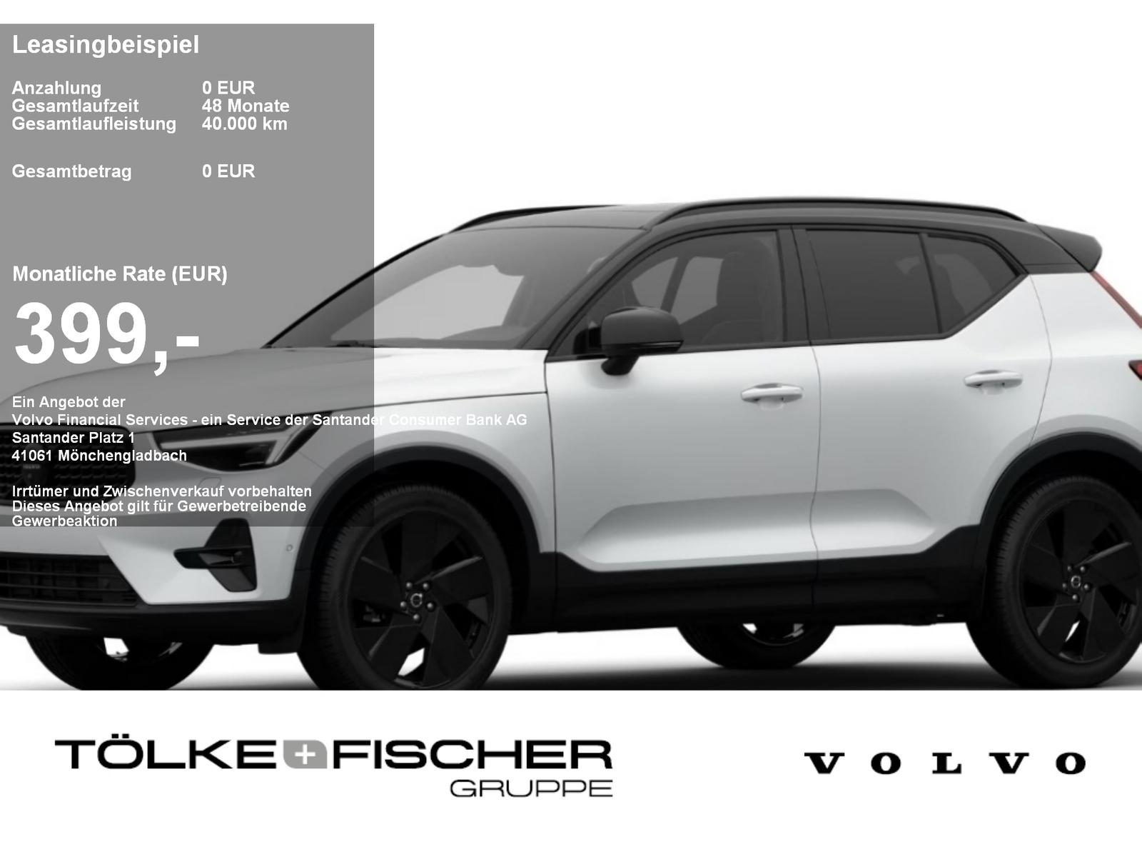 Volvo XC40 B4 ULTRA BLACK EDITION Gewerbeaktion!