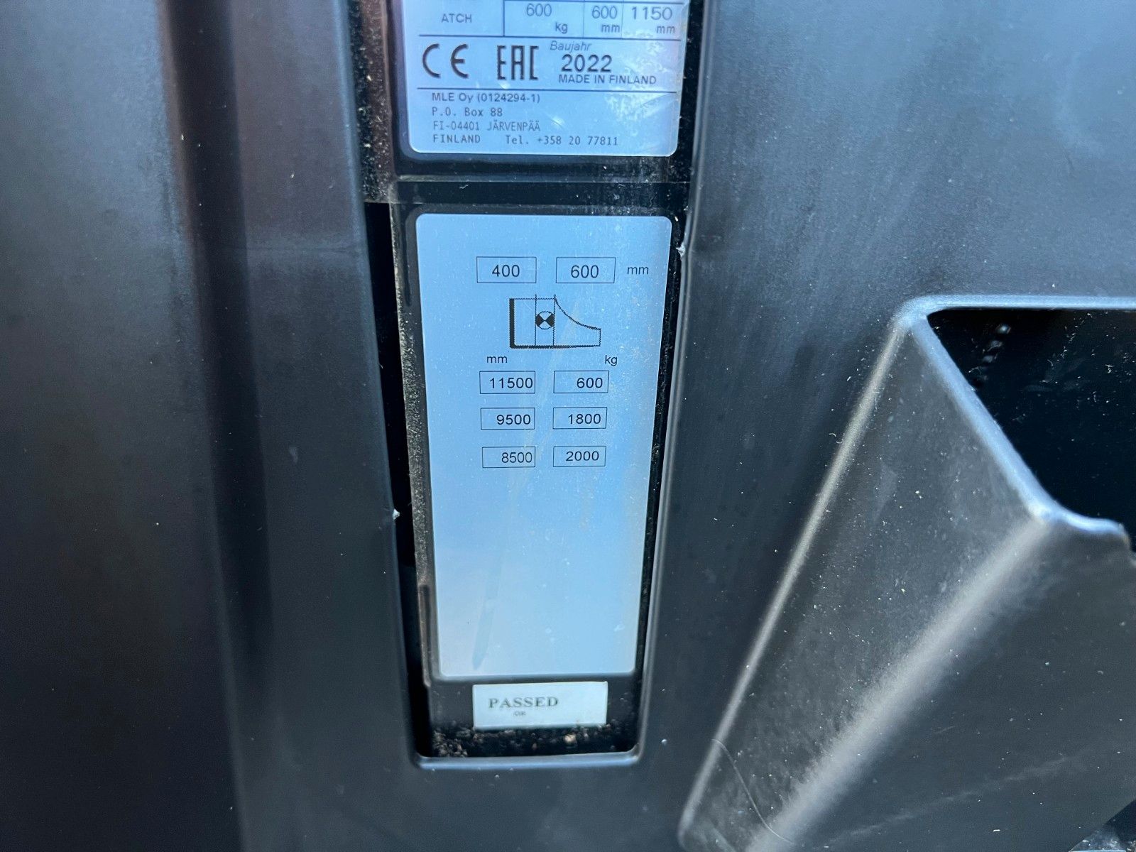 Fahrzeugabbildung Mitsubishi RB20N2H / Triplex: 11.500mm / 2.000kg / 2022
