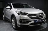 Hyundai Santa Fe blue Premium 4WD/EU6/MWST/1.HAND - Hyundai SANTA FE Gebrauchtwagen in Bremen