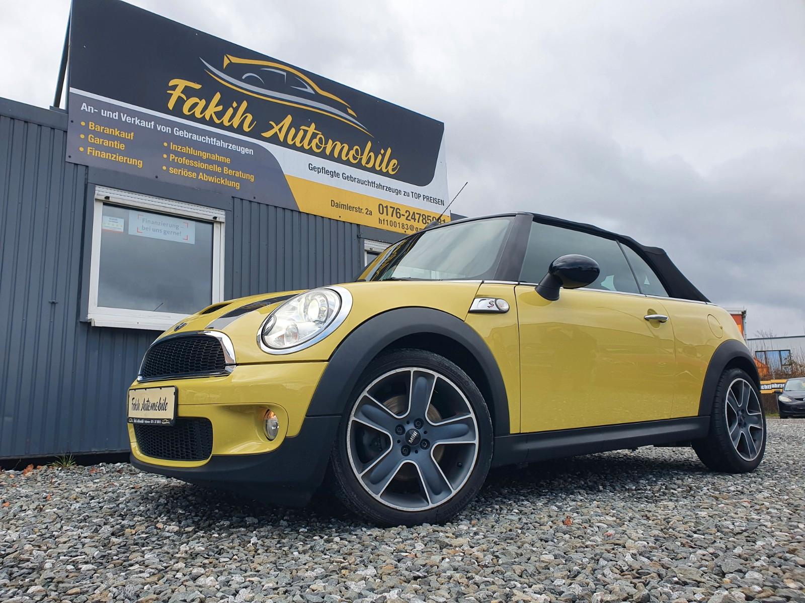 MINI COOPER S Cabrio Teilleder Tempomat 78Tkm