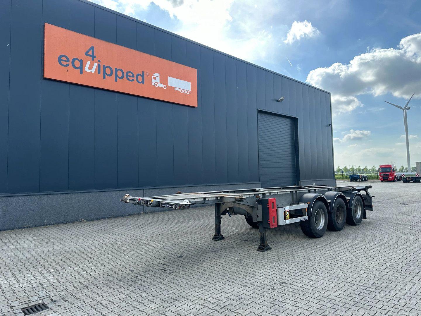 Vanhool 20FT/30FT ADR CHASSIS / galvanized / BPW DRUM /