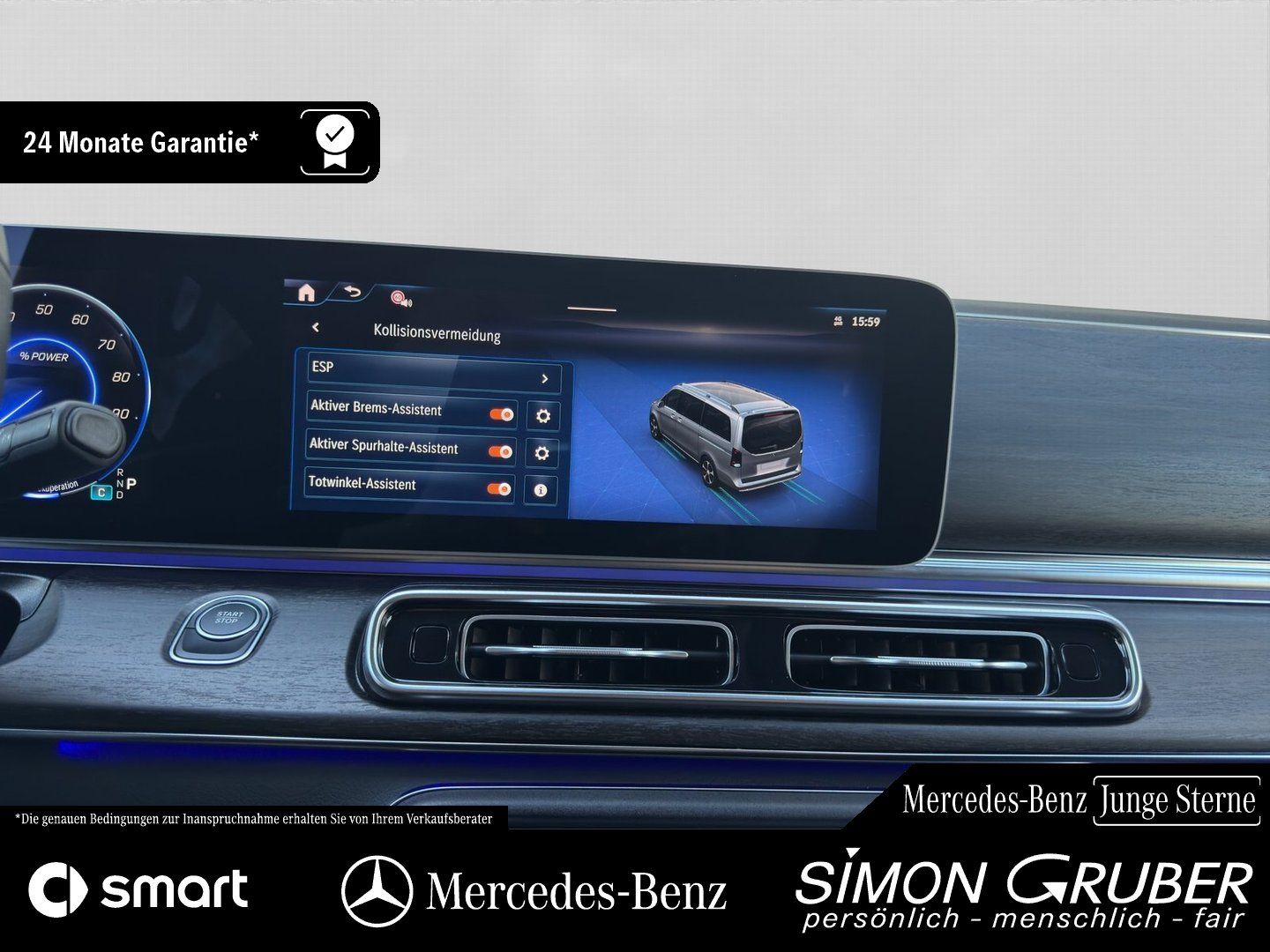 Fahrzeugabbildung Mercedes-Benz EQV 300 Avantgarde lang Leder eTüren 360 7Sitze