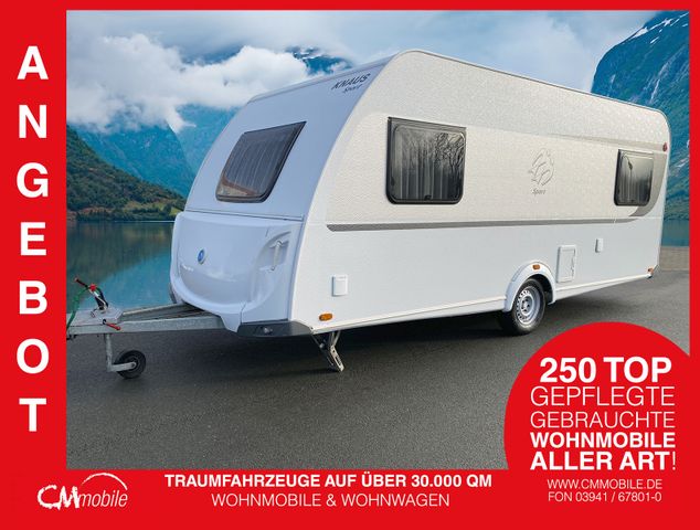 Knaus
 Sport 500 EU - Rundsitzgruppe - Einzelbetten -
