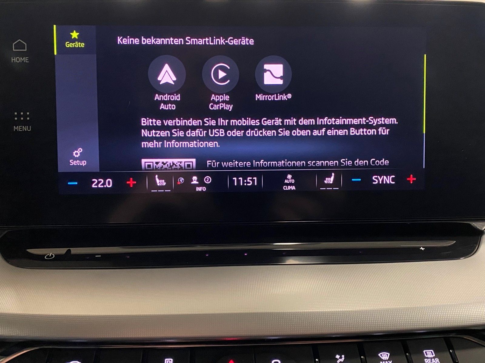 Fahrzeugabbildung SKODA Octavia 1.0 TSI DSG +AMBIENTE+LED+APP CONNECT+