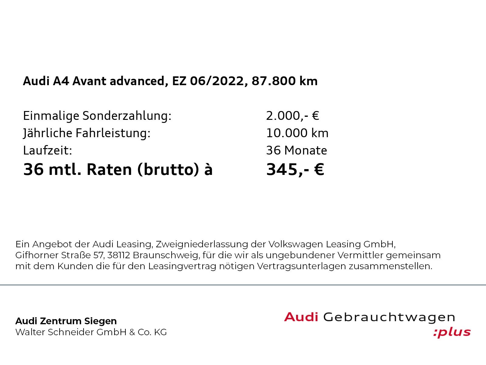 Audi A4 - Bild 3