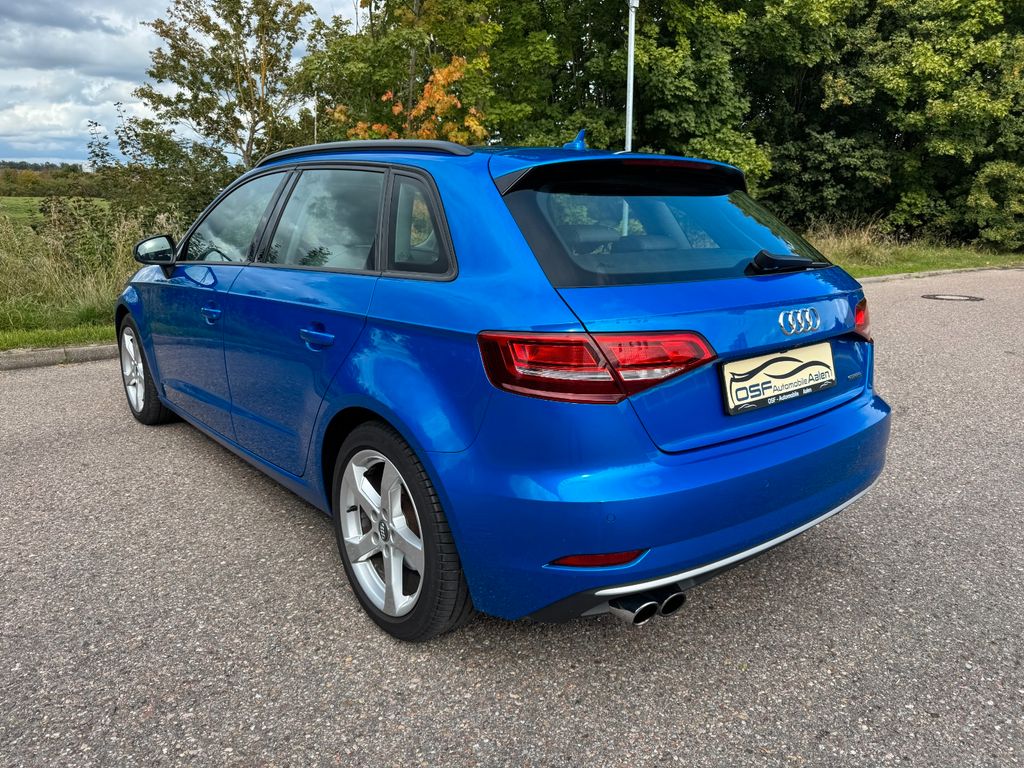 Audi A3 2.0 TFSI S tronic quattro,1Hand,ACC,RFK,Leder