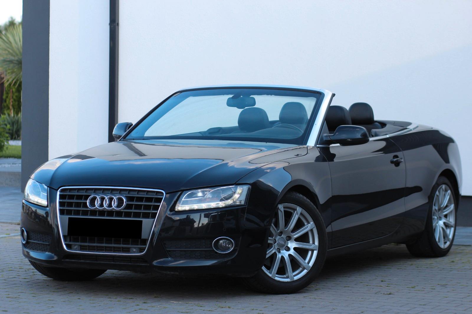 Audi A5 Cabriolet 2.7 TDI V6 190 ch – BVM – 111 000 km – Cuir – Navi – Sièges chauffants