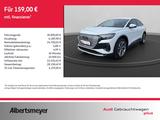 Audi Q4 e-tron 40 SPORTBACK+ACC+NAVI+MATRIX - mit Elektro-Antrieb: Coupe, Weiß, mit Android Auto