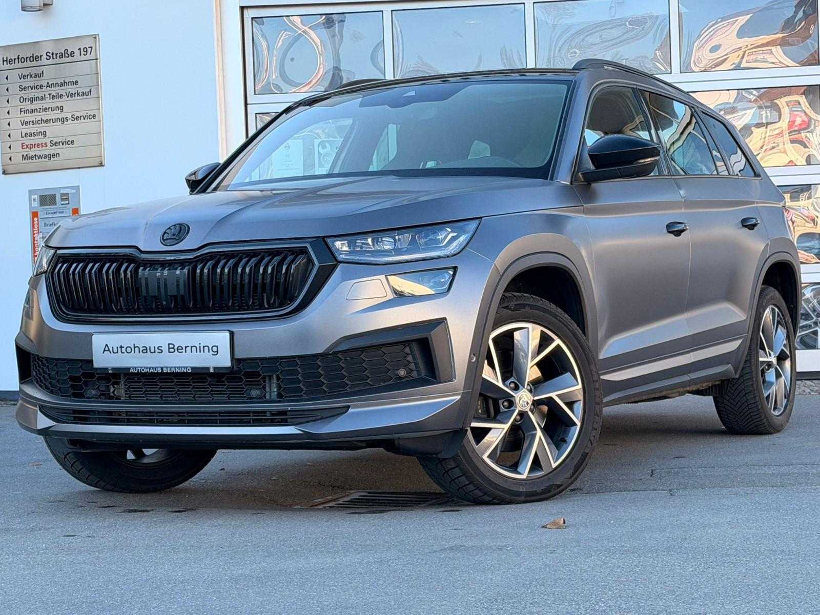 Skoda KODIAQ 2.0TDI SPORTLINE 4x4 PANO MEMORY 7-SITZER