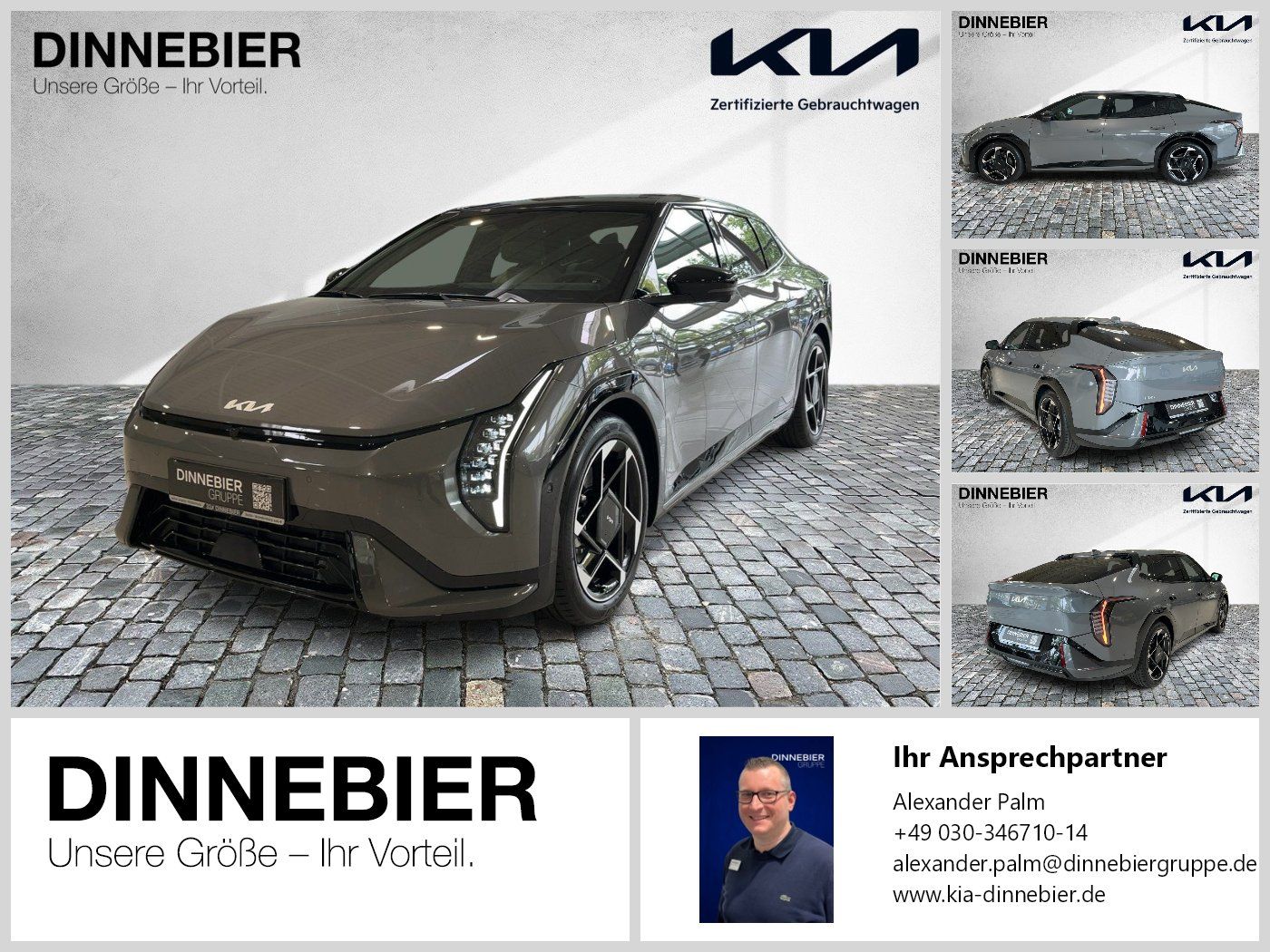 Kia EV4 GT-Line 81 kW FWD 360°+SHZ+LED+PANO 360-CAM