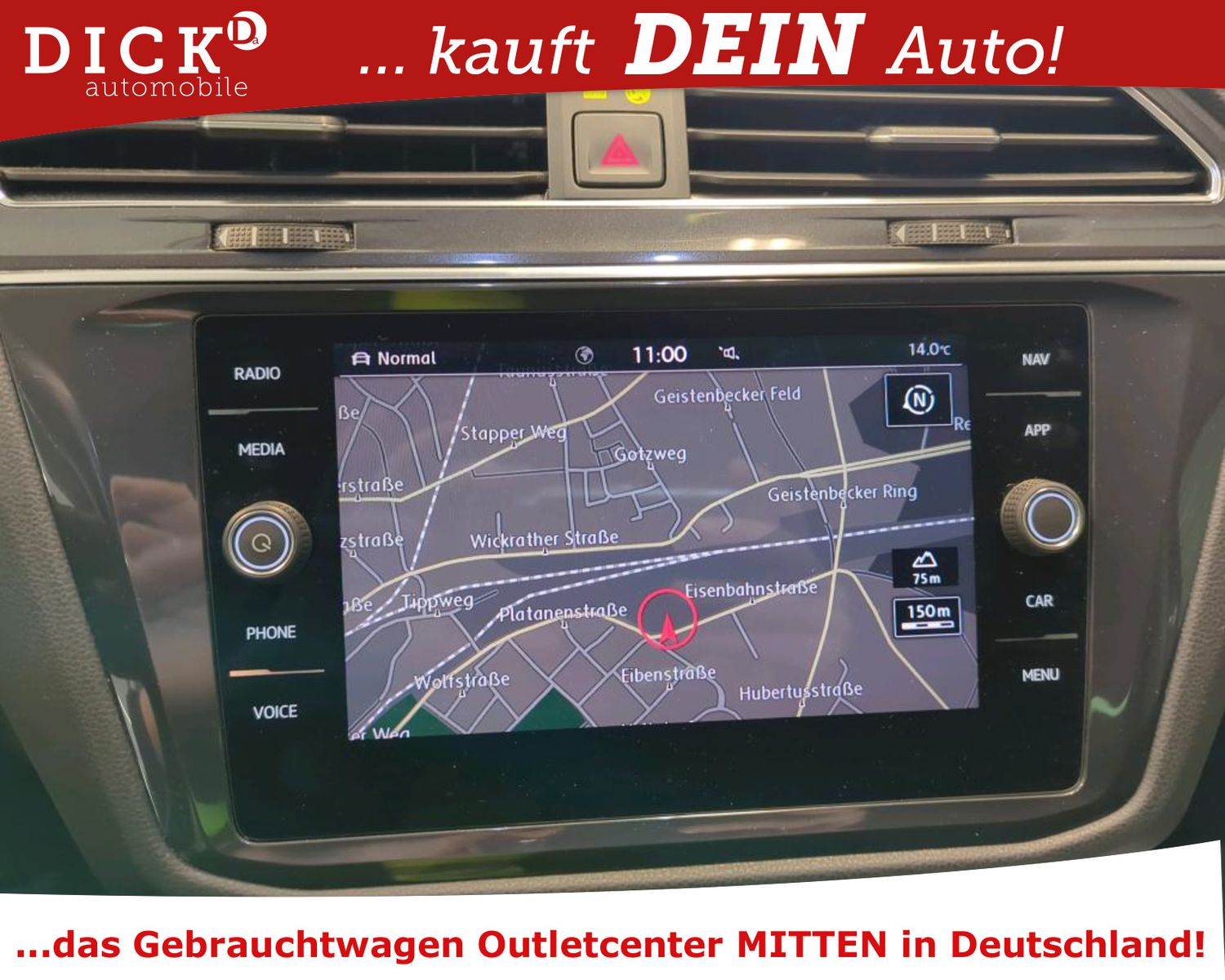 Fahrzeugabbildung Volkswagen Tiguan Allspace 2.0d 4Mot LED+/NAVI/DAB/MASS/AHK