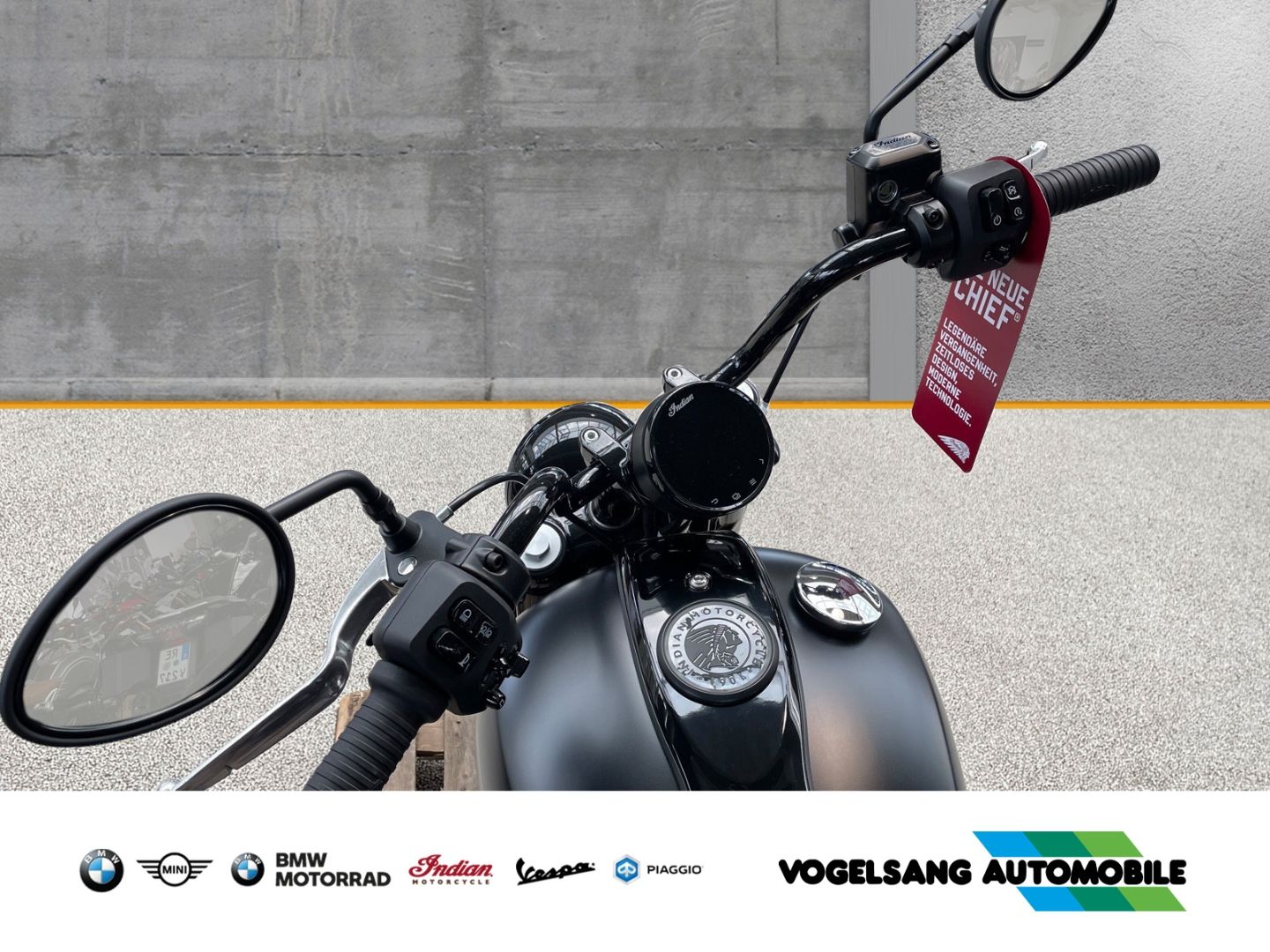 Fahrzeugabbildung Indian Chief Bobber Dark Horse, TFT-Display, Keyless-Ri
