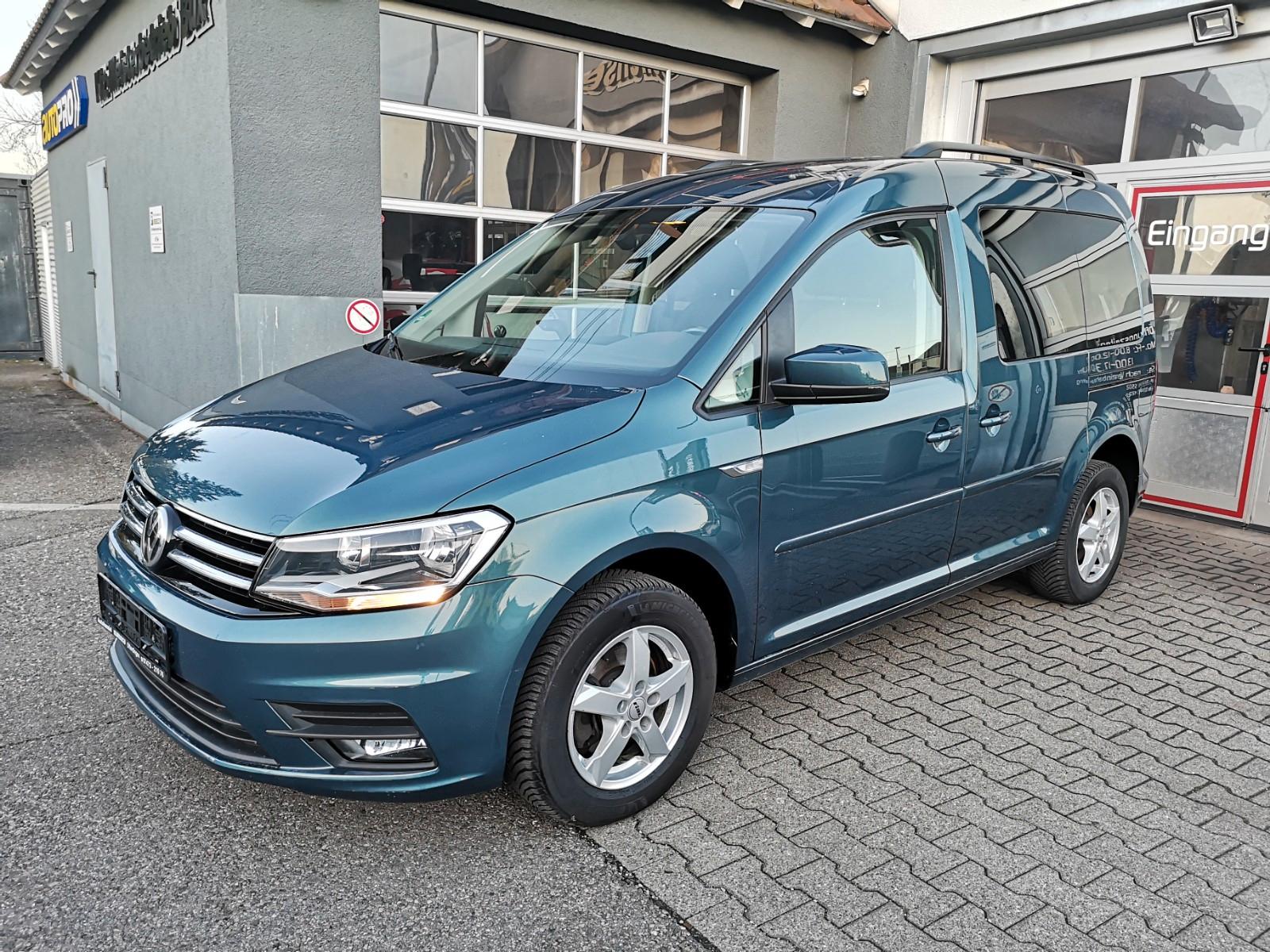 Volkswagen Caddy EURO6 2xSchiebetüren Klima Tempomat ALU-F