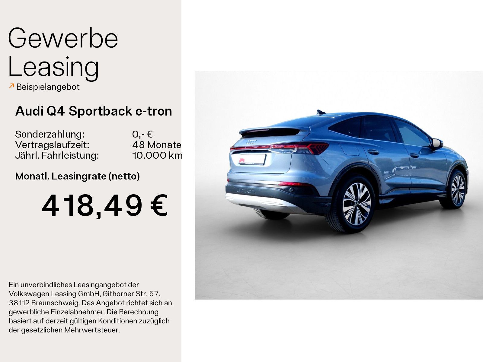 Audi Q4 Sportback e-tron 210 kW S line LED AHK 360° foto 2