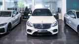 Mercedes-Benz S 400d L 4M AMG*AIR*PANO*BURM*ACC*100%VOLL*MAGIC - weiße Mercedes-Benz S 400