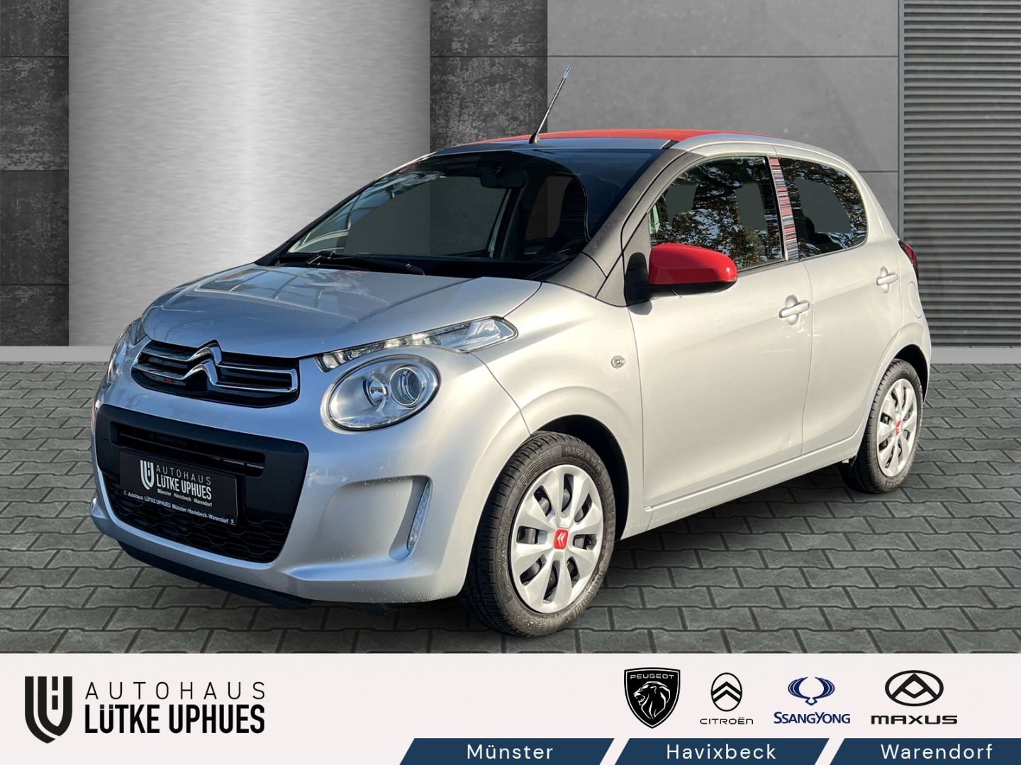 Fahrzeugabbildung Citroën C1 VTi 68 Airscape Feel Faltdach Notbremsass.