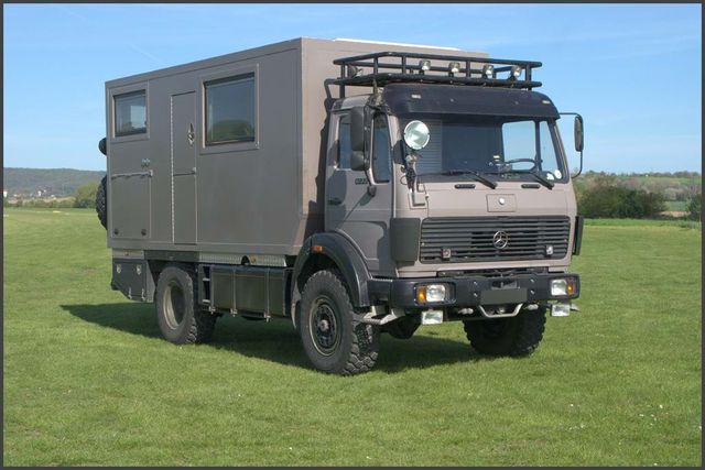 Mercedes-Benz 4x4 Fernreisemobil, FernreiseFahrzeug