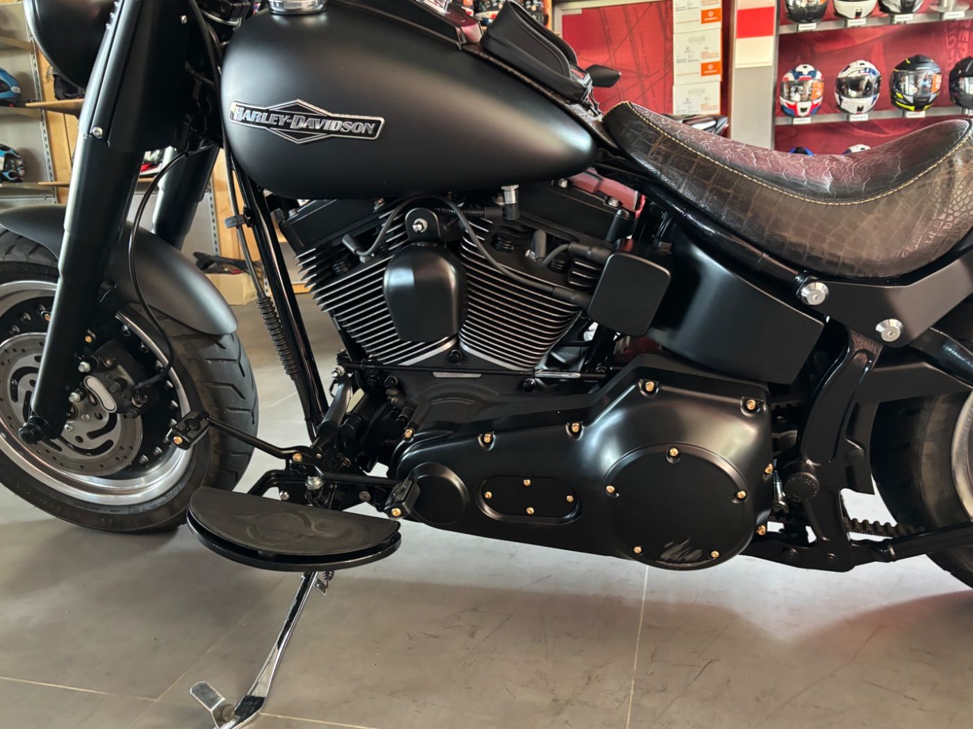 Fahrzeugabbildung Harley-Davidson Heritage Softtail Custom Umbau Fat Boy