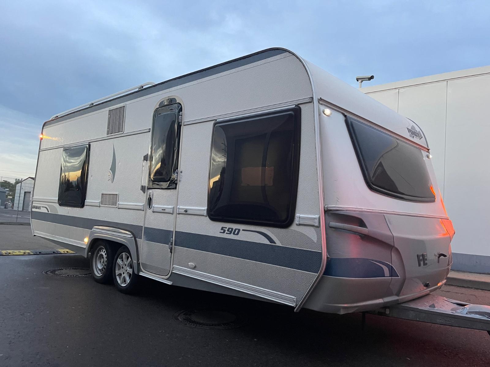 Fendt Diamant 590/Klima/Dusche/Gr Kūhlschk/Alu